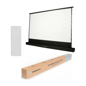 Powerology 100 Motorised Foor Projection Screen