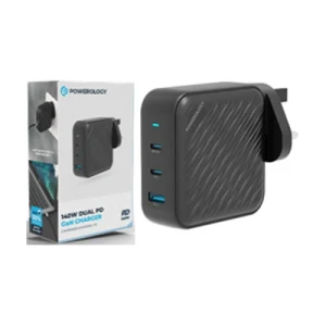 Powerology 140W Dual PD GaN Charger