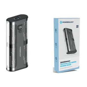 Powerology 20000mAh Crystalline Series Power Bank