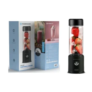 Powerology 6-Blade Portable Juicer black