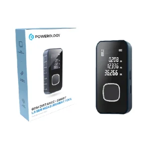 Powerology 60M Distance Smart Laser Measurement Tool