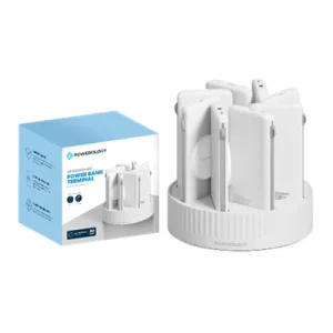 Powerology 8 10000mAh Powerbank Terminal White