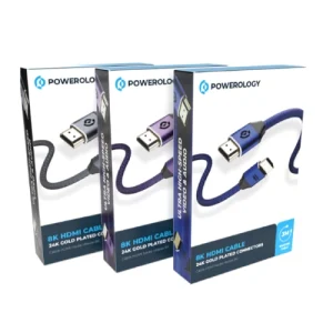 کابل اچ دی ام آی 3 متری پاورولوژی Powerology 8K HDMI Braided Cable