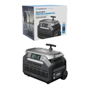 Powerology Solar Input Portable Generator