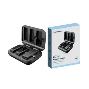 Powerology Wireless Lavalier Microphone - Duo